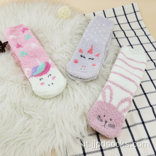 2022 Vendita calda Cute Microfiber Kids Socks